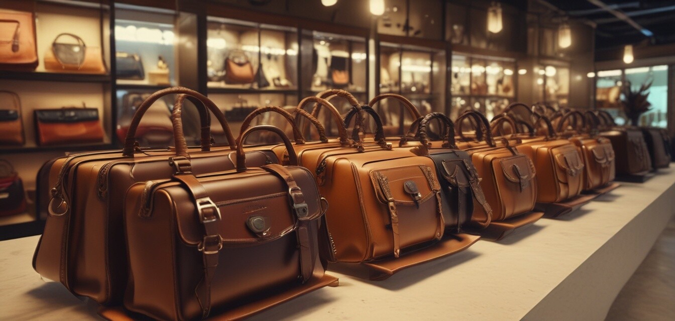 Vintage designer handbag store